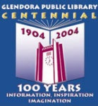 Glendora Public Library Centennial Logo