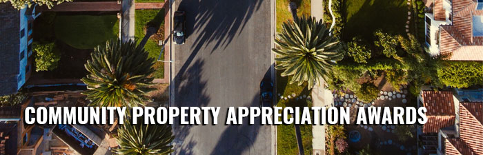 Community Property Appreciation Awards